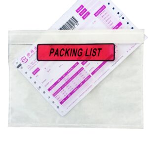 Packing List Envelopes
