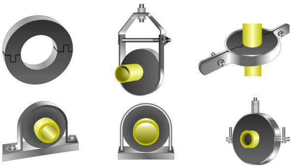 Rubber Support Inserts & Clamps - Image 3